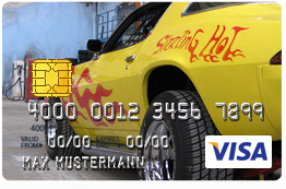 Prepaid Visa Kreditkarte von US CUSTOM CRUISER Prepaid Visa Kreditkarte von US CUSTOM CRUISER