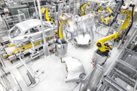 Produktion im Porsche Werk Leipzig Produktion im Porsche Werk Leipzig