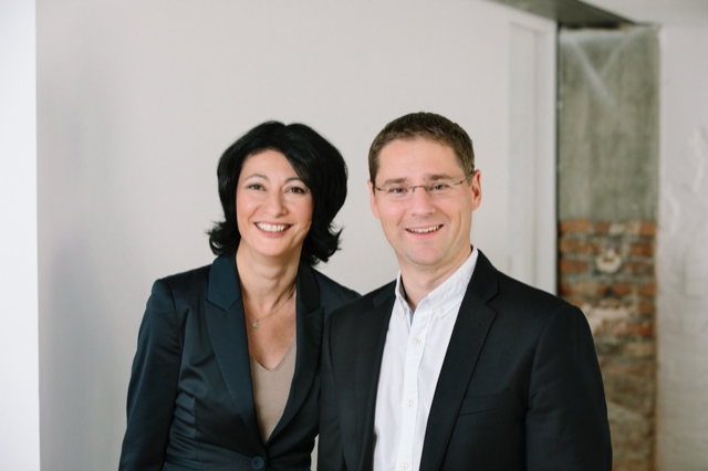 Irene Krötlinger und Daniele Gianella von der RMP academy