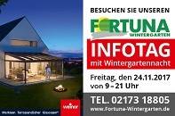 2. Wintergartennacht im Rheinland am 24.11.2017 bei FORTUNA 2. Wintergartennacht im Rheinland am 24.11.2017 bei FORTUNA