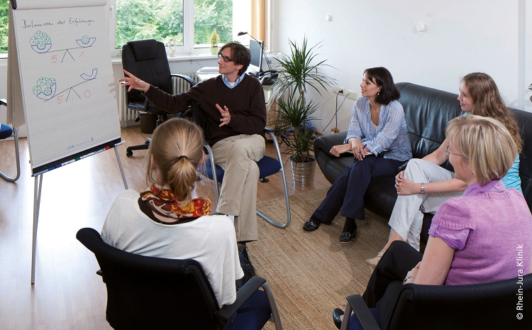 Therapiesituation in der Rhein-Jura Klinik