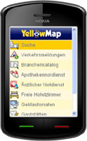 YellowMap für Nokia-Handys