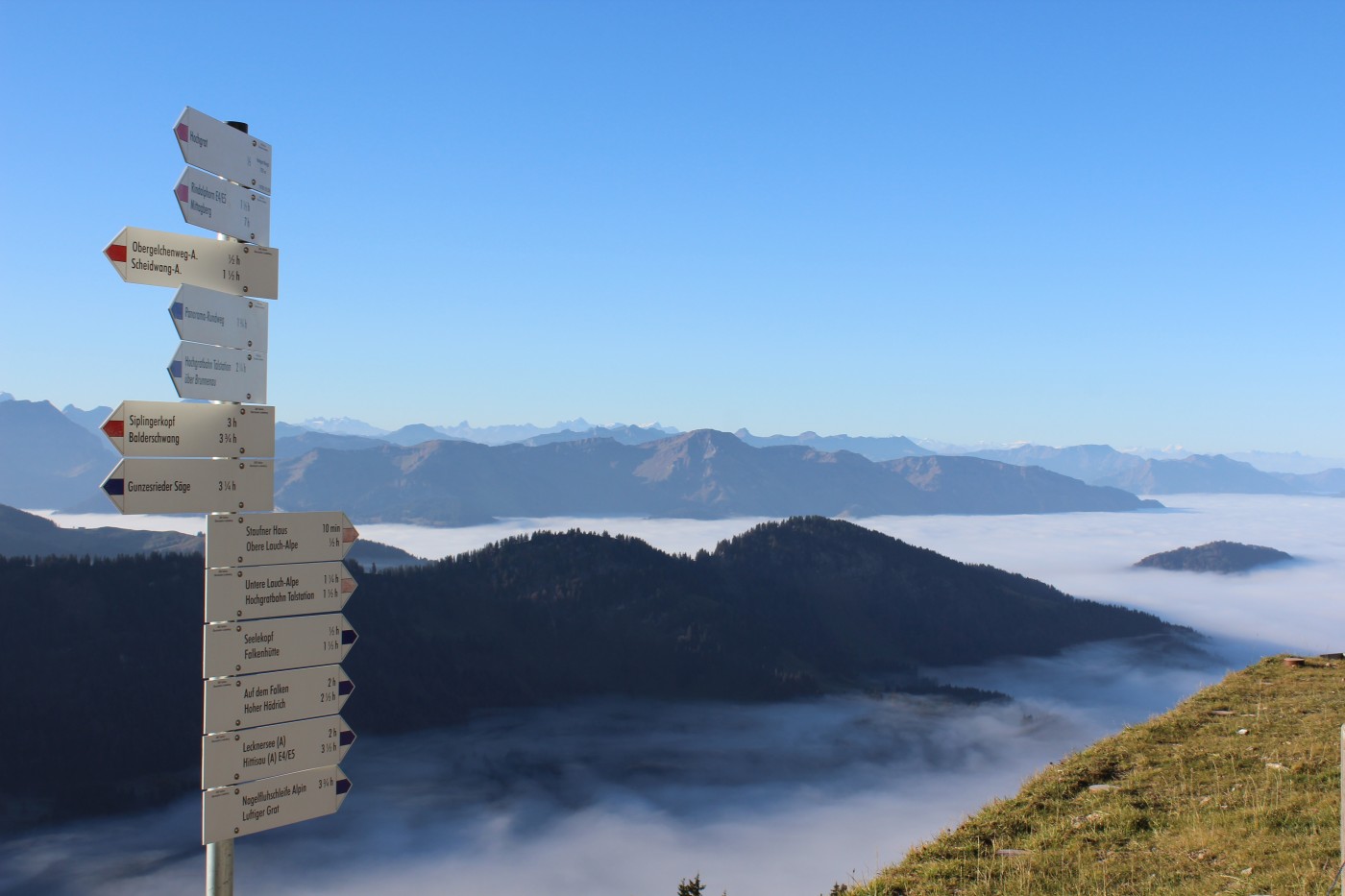 Obheiter auf dem Hochgrat Obheiter auf dem Hochgrat