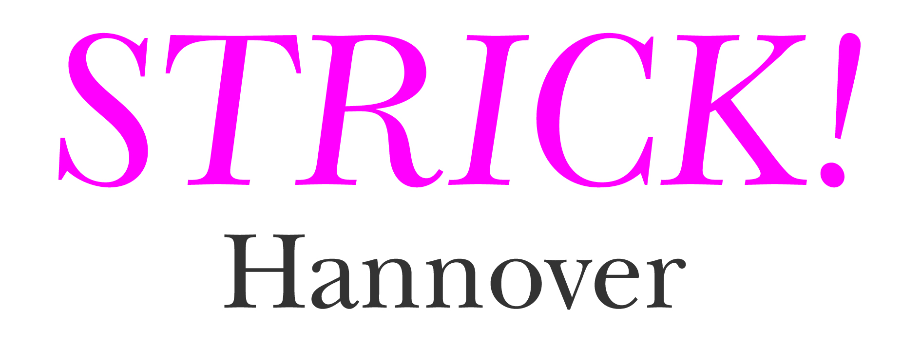 Logo: STRICK! Hannover