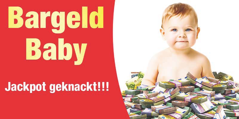 Der 104.6 RTL Bargeld Baby-Jackpot 