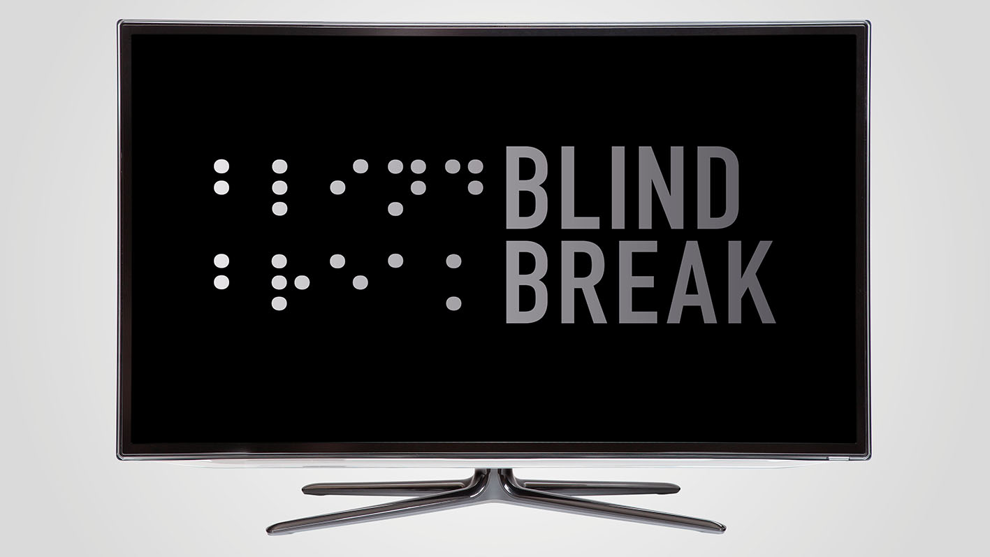 Blind Break, Deutschlands erste Werbepause mit Bildbeschreibungen zum Hören wird ausgestrahlt Blind Break, Deutschlands erste Werbepause mit Bildbeschreibungen zum Hören wird ausgestrahlt
