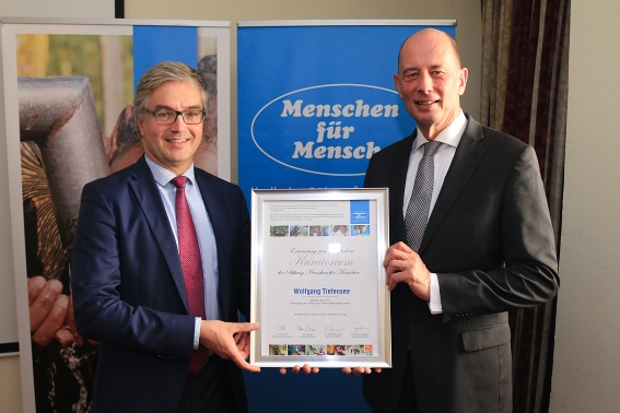 Neues Kuratoriumsmitglied bei Menschen für Menschen: Minister Wolfgang Tiefensee (Foto: Gränzdörfer)