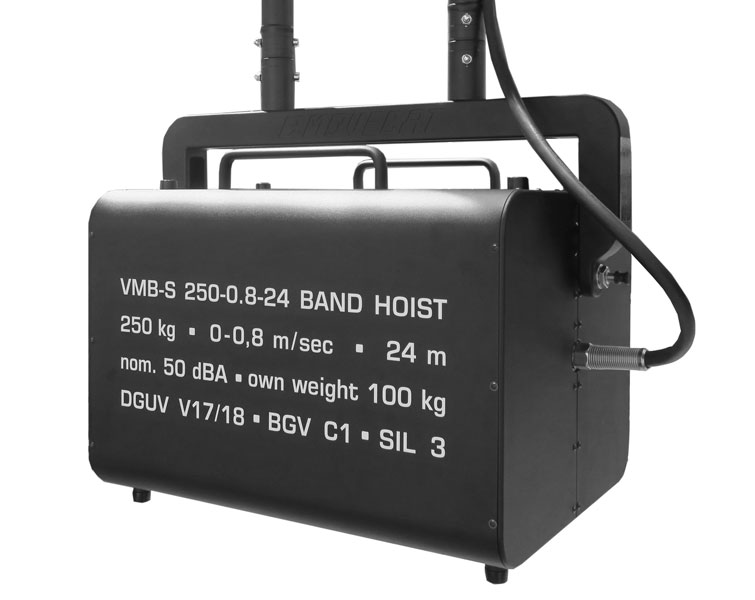 Bandzug VMB-S 250-0.8-24 von Movecat (Foto: Movecat)