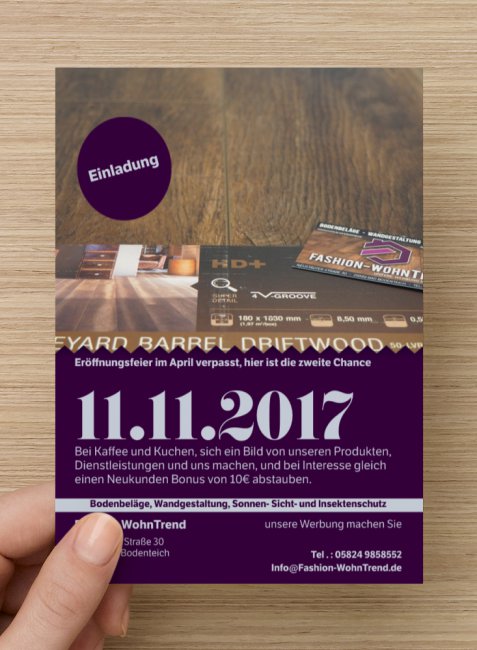 Flyer des Events