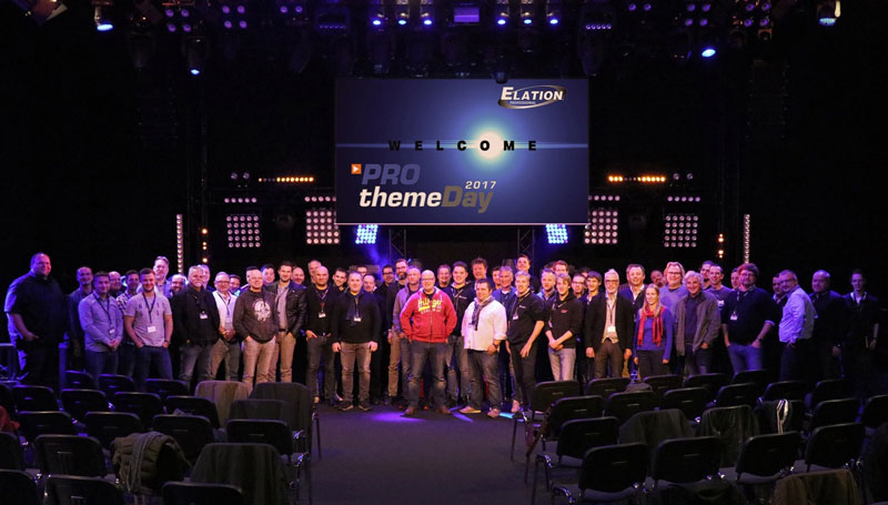 ELATION Europe PRO Theme Day 2017 (Foto: © ELATION Professional Europe) ELATION Europe PRO Theme Day 2017 (Foto: © ELATION Professional Europe)