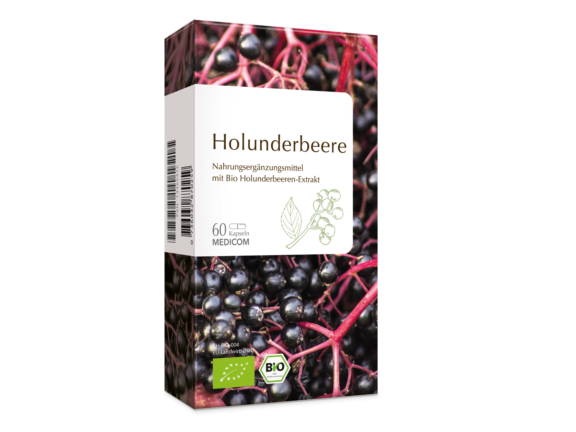 Holunderbeere - das neue Medicom Terra Produkt in Bioqualität