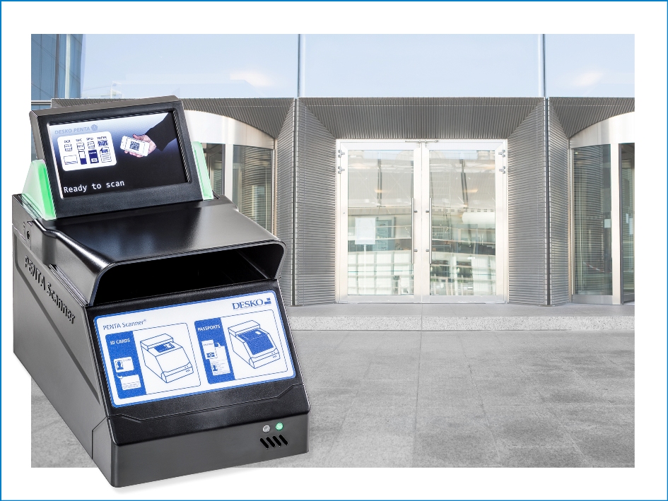 Der DESKO PENTA Scanner®von DESKO. Der DESKO PENTA Scanner®von DESKO.