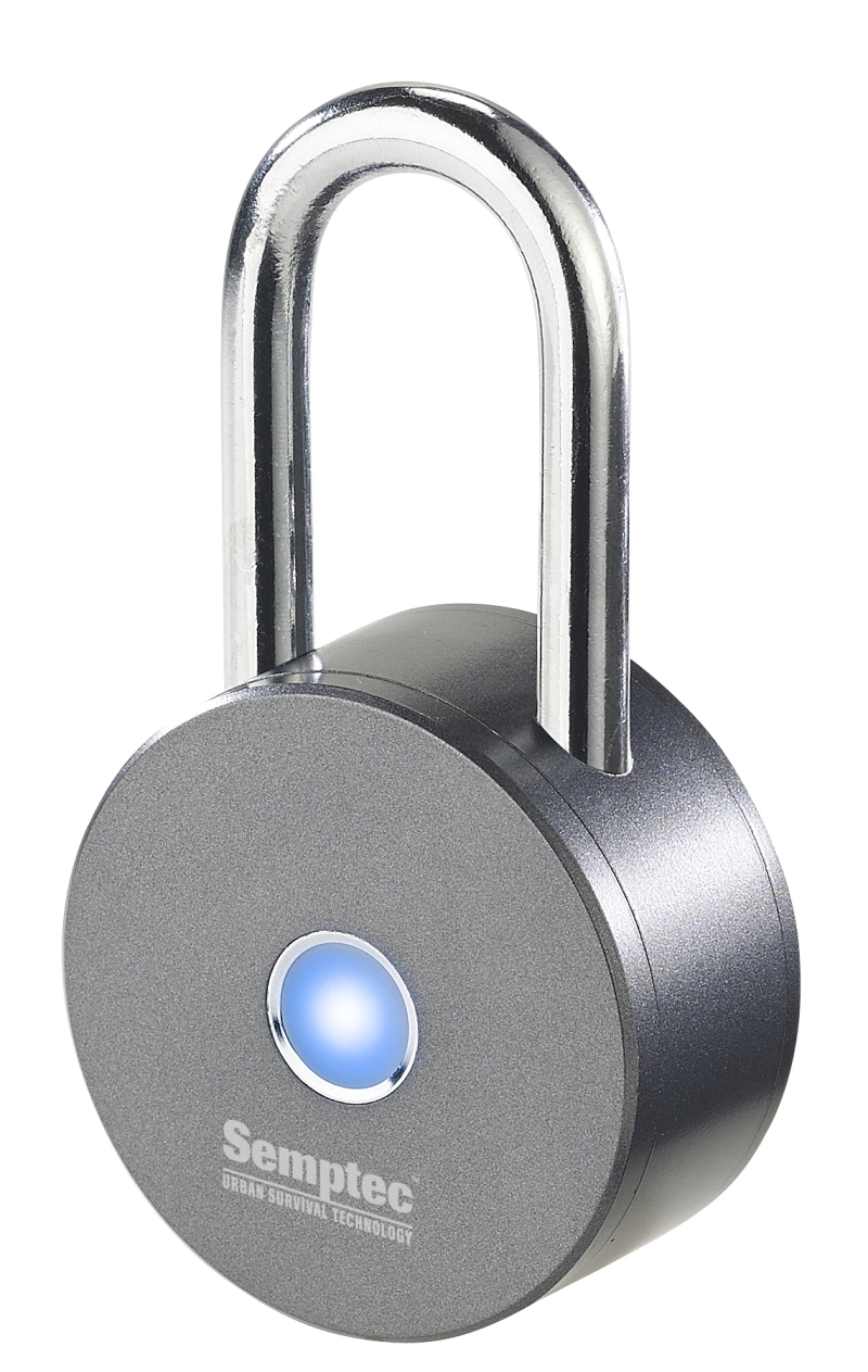 VisorTech Schlüsselloses Vorhängeschloss V2, Bluetooth 4.0, Metallgehäuse, IP47, www.pearl.de