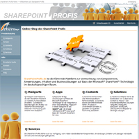 www.SharePointProfis.de - das neue Online-Portal