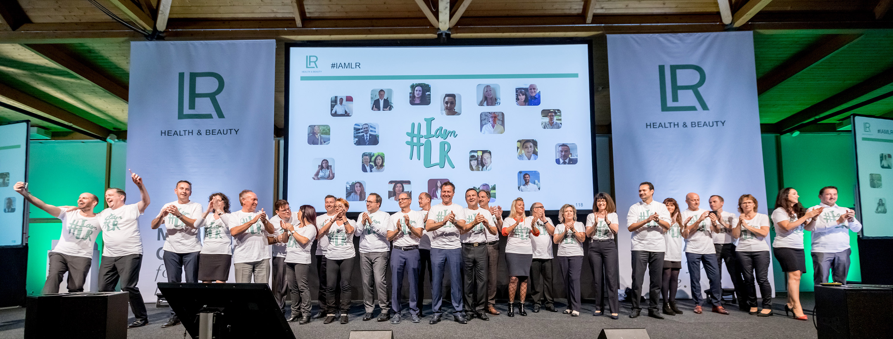 "Ich bin LR": Beste Stimmung beim LR Partner-Kongress in Magdeburg.