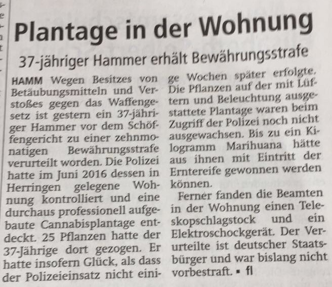 Quelle: WA - Westfälischer Anzeiger vom 29.06.2017 Quelle: WA - Westfälischer Anzeiger vom 29.06.2017