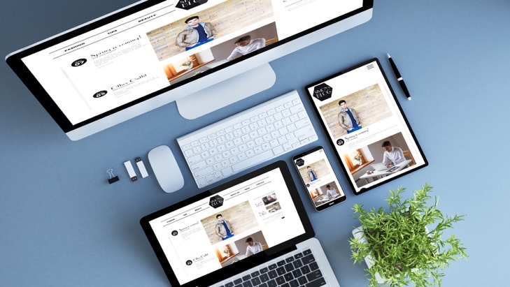 Eine Landingpage verschafft einen erstenÜberblicküber die Website. (Bildquelle:©georgejmclittle?Foto Eine Landingpage verschafft einen erstenÜberblicküber die Website. (Bildquelle:©georgejmclittle?Foto