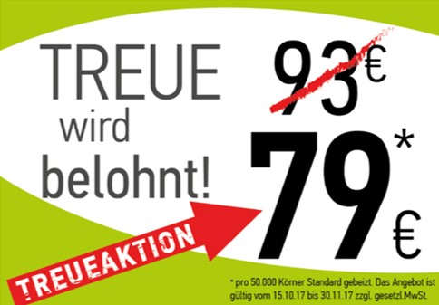 Treueaktion ES Metronom Treueaktion ES Metronom