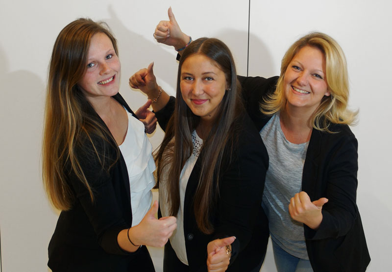 LK Teamerweiterung mit Saskia Koch, Karolin Hess und Pia Schrader (jeweil von links, Foto: LK, frei LK Teamerweiterung mit Saskia Koch, Karolin Hess und Pia Schrader (jeweil von links, Foto: LK, frei
