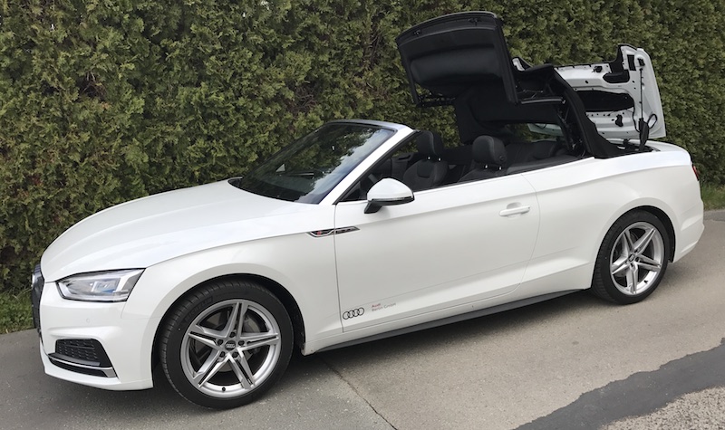 SmartTOP Zusatz-Verdecksteuerung für das neue Audi A5 Cabriolet SmartTOP Zusatz-Verdecksteuerung für das neue Audi A5 Cabriolet