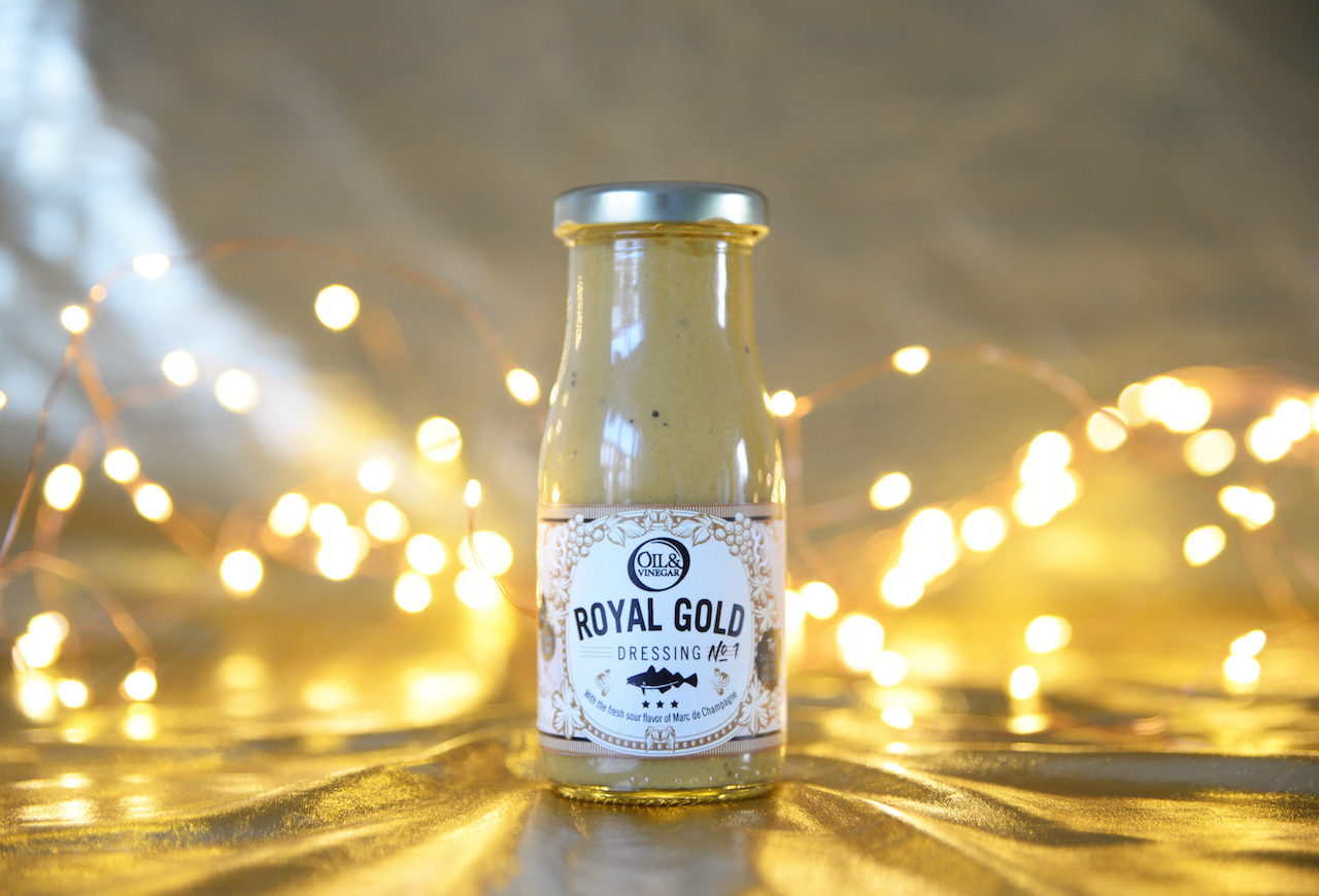 Goldenes Dressing von Oil& Vinegar (Bildquelle: @Oil&Vinegar) Goldenes Dressing von Oil& Vinegar (Bildquelle: @Oil&Vinegar)