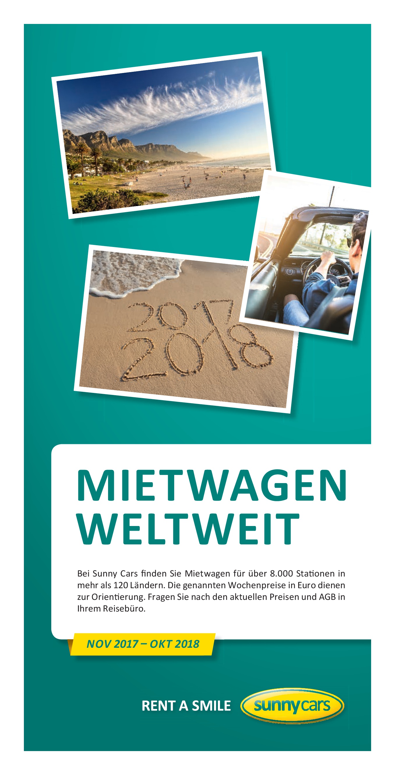 Die neue Mietwagenbroschüre von Sunny Cars (Bildquelle: Sunny Cars) Die neue Mietwagenbroschüre von Sunny Cars (Bildquelle: Sunny Cars)