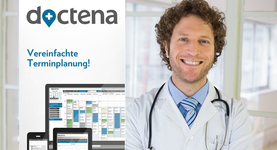 (Foto: Doctena) Vereinfachte Terminplanung mit Doctena