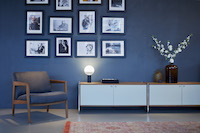 Tischleuchten setzen Akzente – auf Tischen, Sideboards oder in Regalen. (Foto: licht.de) Tischleuchten setzen Akzente – auf Tischen, Sideboards oder in Regalen. (Foto: licht.de)