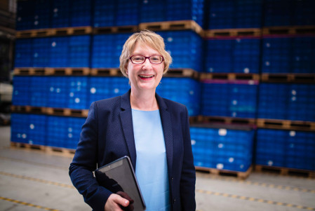 Ute Burkhardt, neue Geschäftsführerin der comepack GmbH, Hirschberg