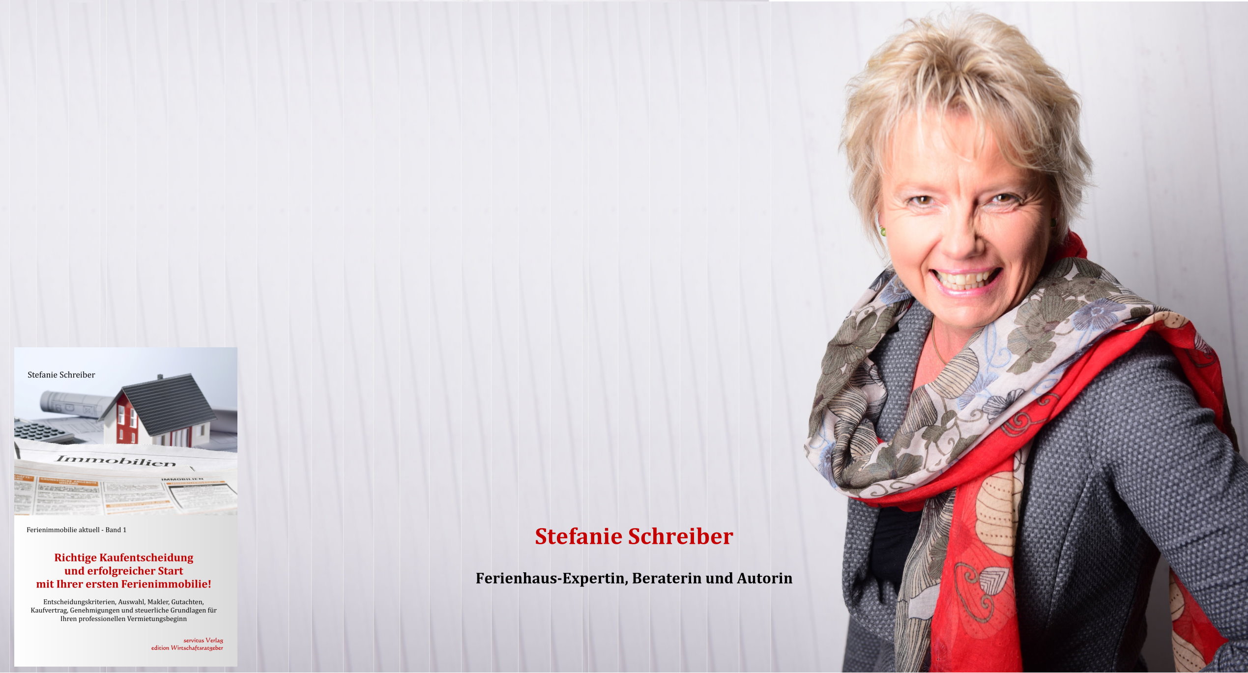 Ferienhaus-Expertin Stefanie Schreiber