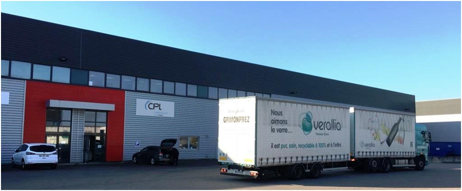 Das neue Cartonplast Group-Servicecenter in Dagneux bei Lyon, Frankreich