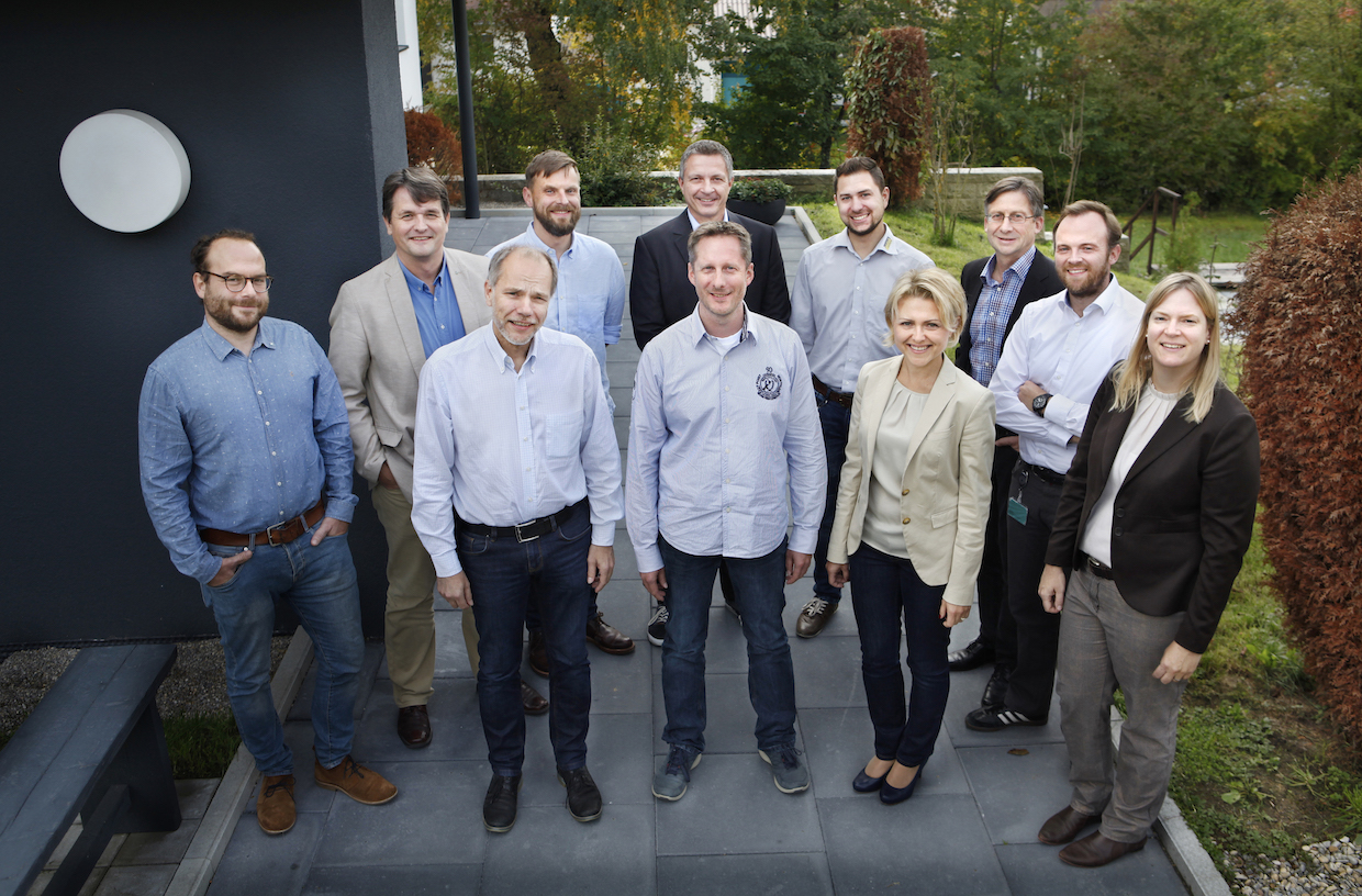 Die Projektpartner des BMBF-Verbundprojektes APRONA beim Kick-off in Tübingen (Bildquelle: BioRegio Die Projektpartner des BMBF-Verbundprojektes APRONA beim Kick-off in Tübingen (Bildquelle: BioRegio