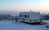 VITAL Camping Bayerbach  verwöhnt auch im Winter seine Gäste. Foto Roland Tanfeld