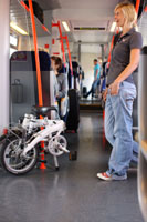 Urbane Radfahren ist auch 2010 im Trend - zum Beispiel mit Dahons Mµ-Modellen