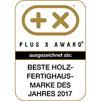 PLUS X AWARD 2017 für FingerHaus – »Beste Holzfertighaus-Marke des Jahres« PLUS X AWARD 2017 für FingerHaus – »Beste Holzfertighaus-Marke des Jahres«