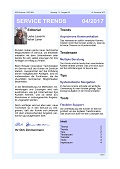 Newsletter SERVICE TRENDS 042017 Newsletter SERVICE TRENDS 042017