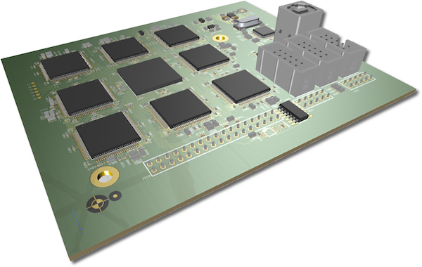 SRC-64 Sample-Rate-Konverter Modul für 64 Kanäle von Appsys
