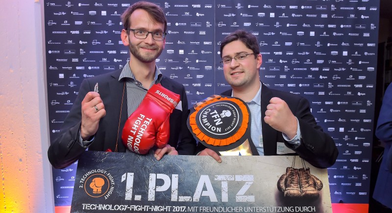 Tech-Fight-Night Champions 2017: Martin Correns und Edgar Reetz (Foto: Jürgen Scheere) Tech-Fight-Night Champions 2017: Martin Correns und Edgar Reetz (Foto: Jürgen Scheere)