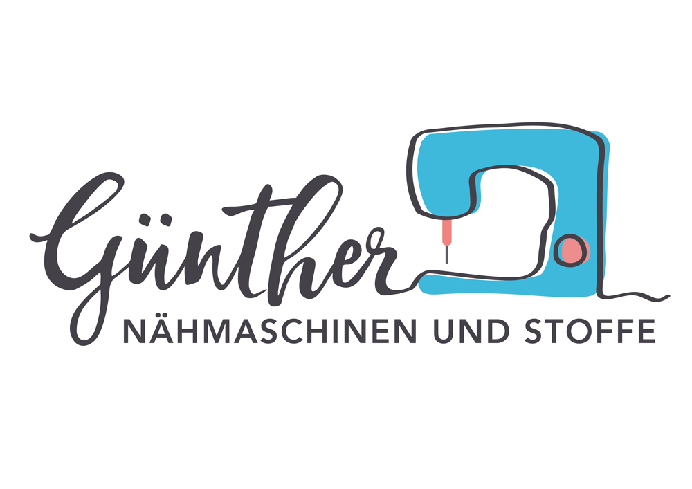 Neues Logo für Günther Nähmaschinen und Stoffe Neues Logo für Günther Nähmaschinen und Stoffe