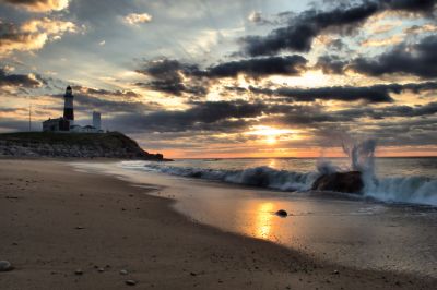 Montauks Wahrzeichen: der Leuchtturm?Montauk Point Lighthouse?(Bildquelle: Matthew Hladek) Montauks Wahrzeichen: der Leuchtturm?Montauk Point Lighthouse?(Bildquelle: Matthew Hladek)