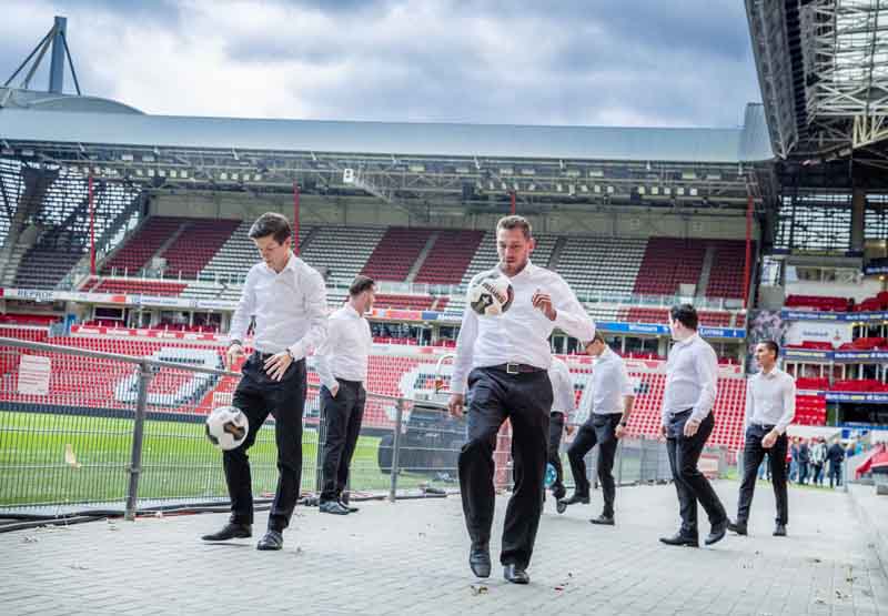 Event im Stadion (Foto: Maison van den Boer, frei zur Veröffentlichung bei Namensnennung)