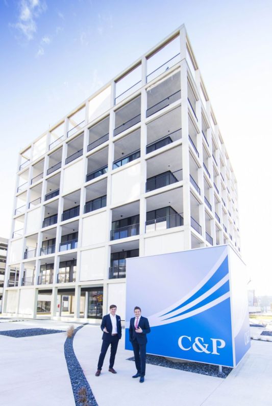 Vorstand Ing. Thomas Schober-Plankl und Vorstandsvorsitzender Ing. Markus Ritter © C&P Immobilien AG Vorstand Ing. Thomas Schober-Plankl und Vorstandsvorsitzender Ing. Markus Ritter © C&P Immobilien AG