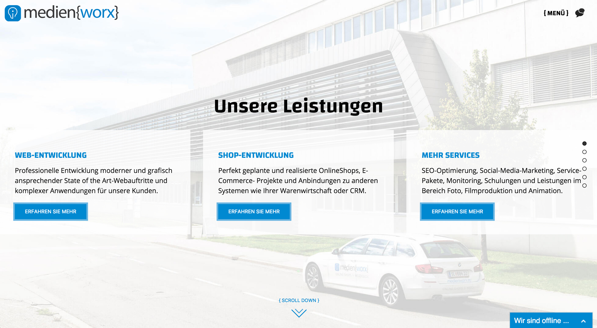 Agentur-Website