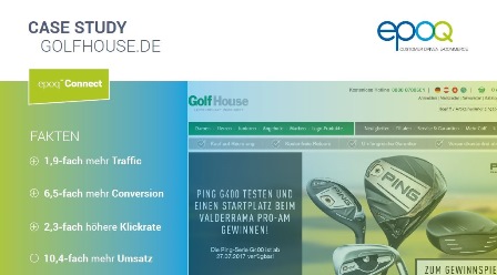 Screenshot: Case Study Golf House ©epoq
