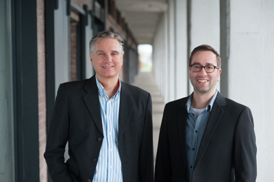 Founder & CEO Thorsten Schoop und Christian Schrumpf Founder & CEO Thorsten Schoop und Christian Schrumpf
