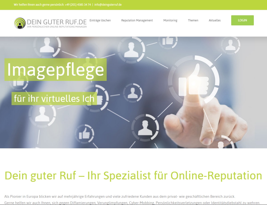 DeinguterRuf Relaunch - Neue technische Highlights und Erhöhung der Anwenderfreundlichkeit