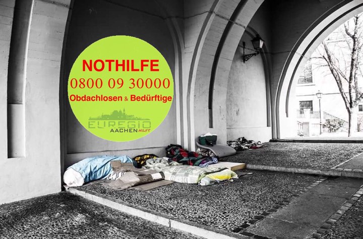 Notfallhotline für Obdachlose 