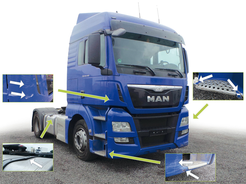 Fahrzeugschäden werden vom Leasingnehmer bzw. Mieter selbst dokumentiert