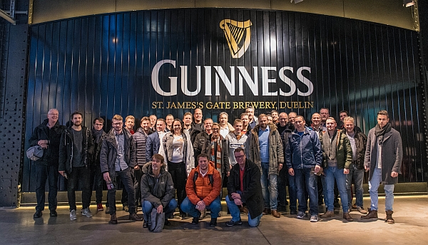 Dreitägiges STARFACE Partner-Incentive in Dublin (Nov. 2017): Besuch in der Guiness-Brauerei. Dreitägiges STARFACE Partner-Incentive in Dublin (Nov. 2017): Besuch in der Guiness-Brauerei.
