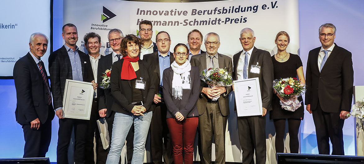 Verleihung des Hermann-Schmidt-Preises 2017 (Bildquelle: BIBB)
